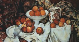Paul Cézanne: Mrtva priroda s jabukama i narančama (1895-1900, Postimpresionizam)