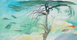 Tivadar Kosztka Csontváry: Usamljeni cedar (1907)