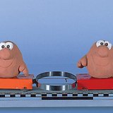 Odgurivanje dva objekta pomoću opruge