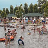 plaža na Balatonu