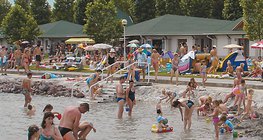 plaža na Balatonu