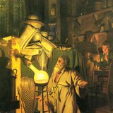 Njemački alkemičar Henning Brand, otrkivač fosfora (oko 1669.)