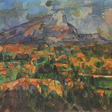 Paul Cézanne: Mont Sainte-Victoire (1904-1906, Postimpresionizam)