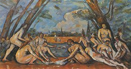 Paul Cézanne: Kupači (1898-1905, Postimpresionizam)