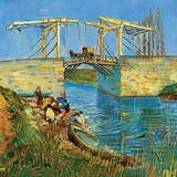 Van Gogh: Most Langlois u Arlesu sa ženama koje peru (1888, Postimpresionizam)