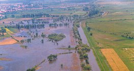 Poplavljeno područje oko rijeke Tise (Mađarska)