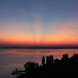 Zalazak Sunca iznad jezera Balaton