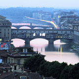 Pogled na Firencu s rijekom Arno