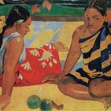 Paul Gauguin: Žene na plaži (1892, Postimpresionizam)