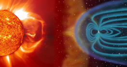 Izobličenje Zemljinog magnetskog polja zbog Sunčevog vjetra