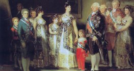 Francisco Goya: Karlo IV i njegova obitelj (1800-1801, Romantizam)