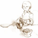 Šećer se topi u čaju