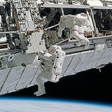 Astronauti pri poslu