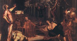 Jacopo Tintoretto - Pronalazak tijela sv. Marka (1562, Manirizam)