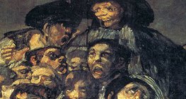 Francisco Goya: Hodočašće u San Isidro (1820-1823, Romantizam, detalj)
