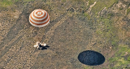 Slijetanje kapsule Soyuz TMA-17