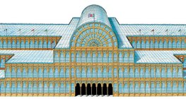 Paxton: Crystal Palace, London (1851, Secesija)