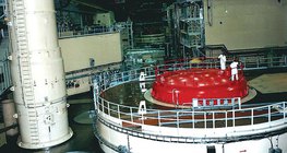 Reaktorska hala unutar primarnog kruga nuklearne elektrane Paks