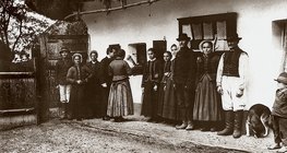 Béla Bartók fonografom sakuplja narodne pjesme u Transilvaniji (1907)