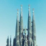 Antoni Gaudí: Sagrada Família (Barcelona, 1882-1926, Secesija)