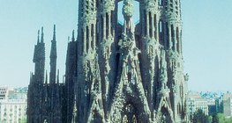Antoni Gaudí: Sagrada Família (Barcelona, 1882-1926, Secesija)