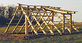 Gradnja zemunice - 1. korak