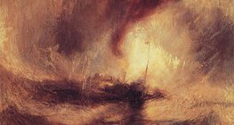 J. M. W. Turner - Snježna oluja: Parobrod pred ulaz u luku (1842, Romantizam)
