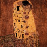 Gustav Klimt: Poljubac (1907-1908, Secesija)