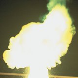 Reakcija cinka sa sumpornim prahom (egzotermni proces)