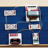 Električni krug s vodičem feritne jezgre