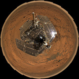 Panoramska slika izrađena od fotografija koje je napravio marsovski rover Spirit