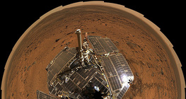 Panoramska slika izrađena od fotografija koje je napravio marsovski rover Spirit