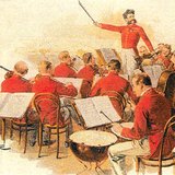 Johann Strauss s njegovim orkestrom
