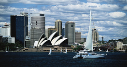 Pogled na Sydney sa Sydneyskom operom