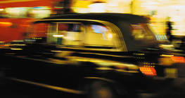 Bus i taksi u Londonu