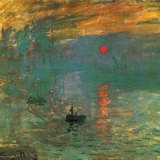 Claude Monet: Impression, Izlazak sunca (1872, impresionizam)