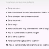 Pitanja za ponavljanje