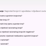 Pitanja za ponavljanje