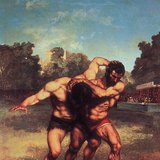 Gustave Courbet: Hrvači (1853., Realizam)