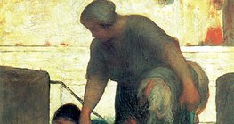 Daumier - Pralja (1863.–1864., Realizam)