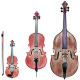 Gudački instrumenti (violina, čelo, kontrabas)