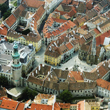 Gradsko središte Šoprona s vatrogasnim tornjem