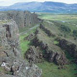 Thingvellir, pozicioniran u tektonskom rovu na Islandu