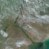 Volga, najduža europska rijeka, ulijeva se u kaspijsko more