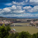 Dunav u Budimpešti u Mađarskoj