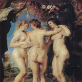 Rubens: Tri Gracije (1636-1639, Barok)