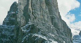 Istrošene stijene u Dolomitima