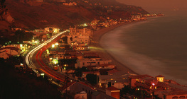 Malibu noću