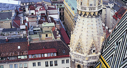 Pogled na Beč iz tornja katedrale sv. Stjepana