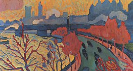 André Derain: Most Charing Cross (1906, Fovizam)